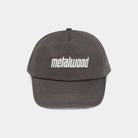 METALWOOD LOGO 5-PANEL HAT - BROWN