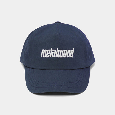 METALWOOD LOGO 5­-PANEL HAT - NAVY