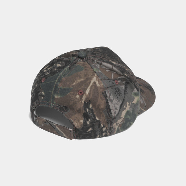 METALWOOD LOGO 5-PANEL HAT - REAL LEAF CAMO/WHITE
