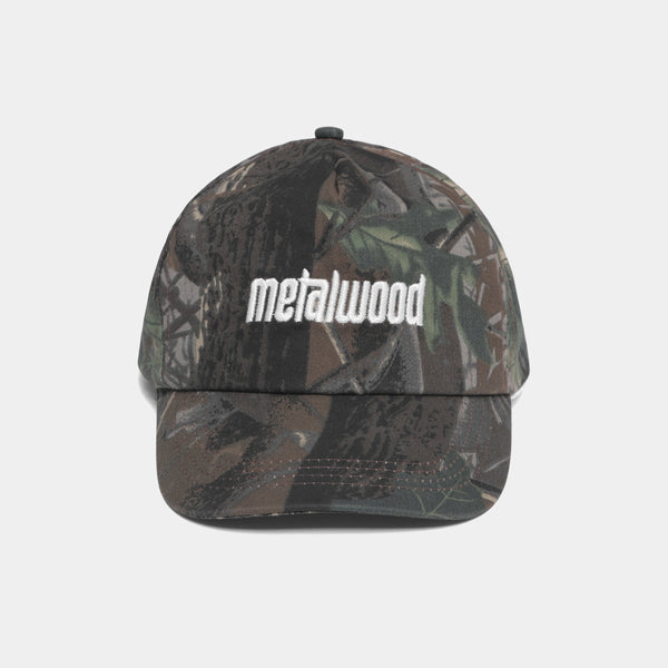 METALWOOD LOGO 5-PANEL HAT - REAL LEAF CAMO/WHITE