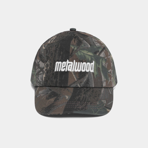 METALWOOD LOGO 5-PANEL HAT - REAL LEAF CAMO/WHITE