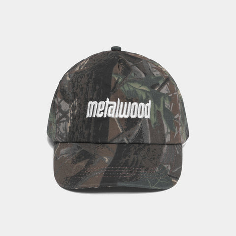 METALWOOD LOGO 5­-PANEL HAT - REAL LEAF CAMO