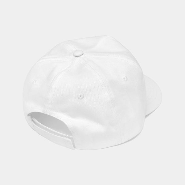METALWOOD LOGO 5­-PANEL HAT - WHITE
