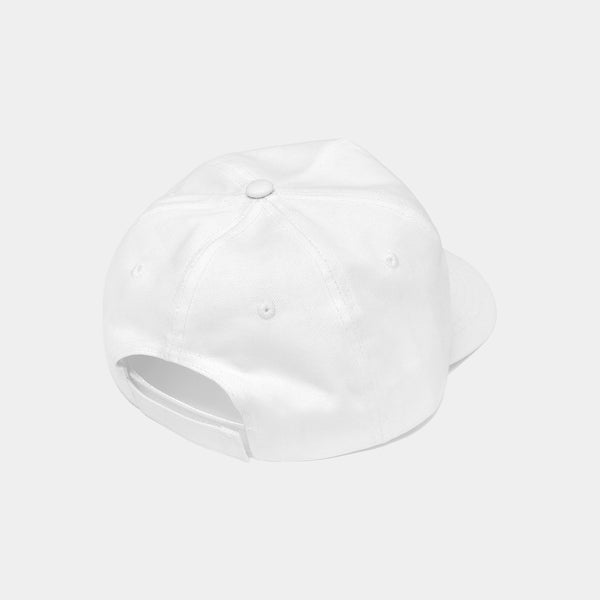METALWOOD LOGO 5-PANEL HAT - WHITE