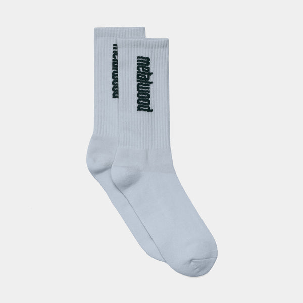 METALWOOD LOGO CREW SOCK - DUSTY BLUE