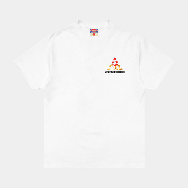 METALWOOD TRI-METAL TEE - WHITE