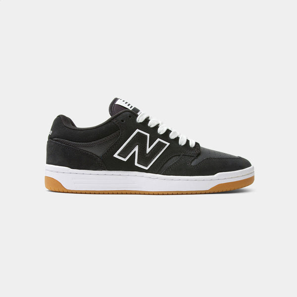 NEW BALANCE 480 - BLACK/WHITE-GUM