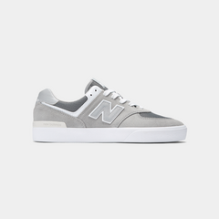 NEW BALANCE 574 VULC - GREY/WHITE NM574VGY - PLA Skateboarding
