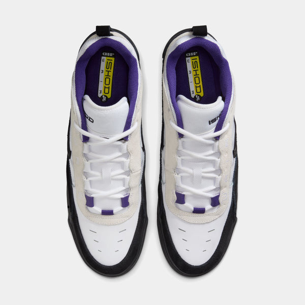 NIKE AIR MAX ISHOD - WHITE/BLACK-COURT PURPLE