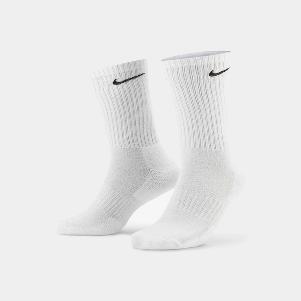 NIKE EVERYDAY CUSHIONED CREW SOCKS 3-PACK - MULTI-COLOR