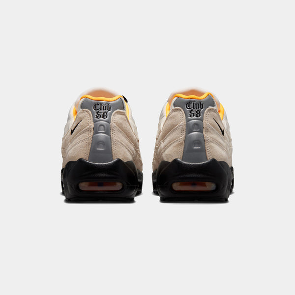 NIKE SB AIR MAX 95 "CLUB 58" - SAIL/BLACK-LASER ORANGE