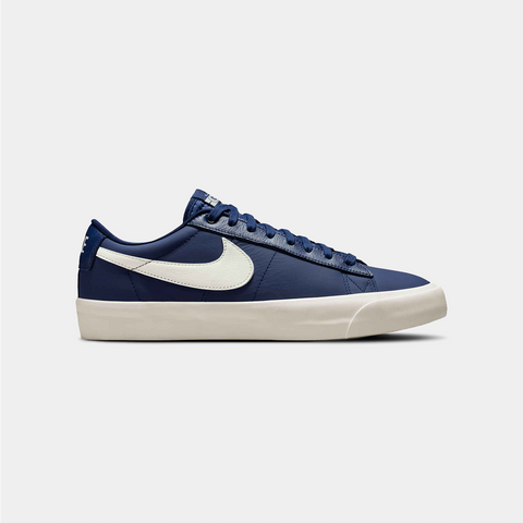 NIKE SB BLAZER LOW PRO GT -  BLUE VOID/SAIL