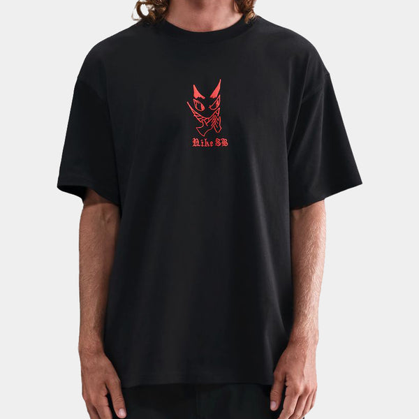 NIKE SB CHARCOAL DUNK TEE - BLACK