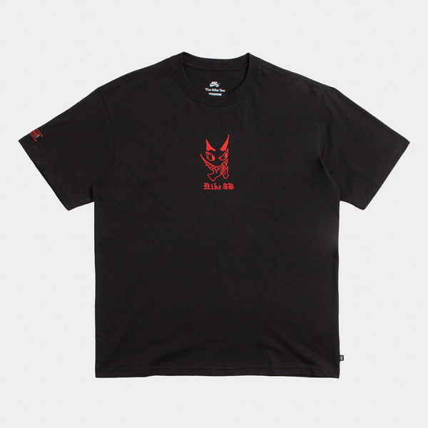 NIKE SB CHARCOAL DUNK TEE - BLACK