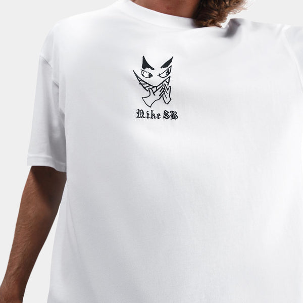 NIKE SB CHARCOAL DUNK TEE - WHITE