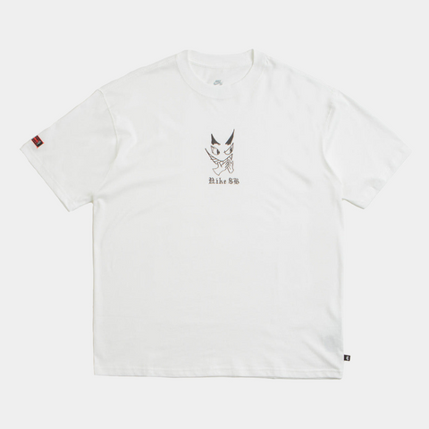 NIKE SB CHARCOAL DUNK TEE - WHITE