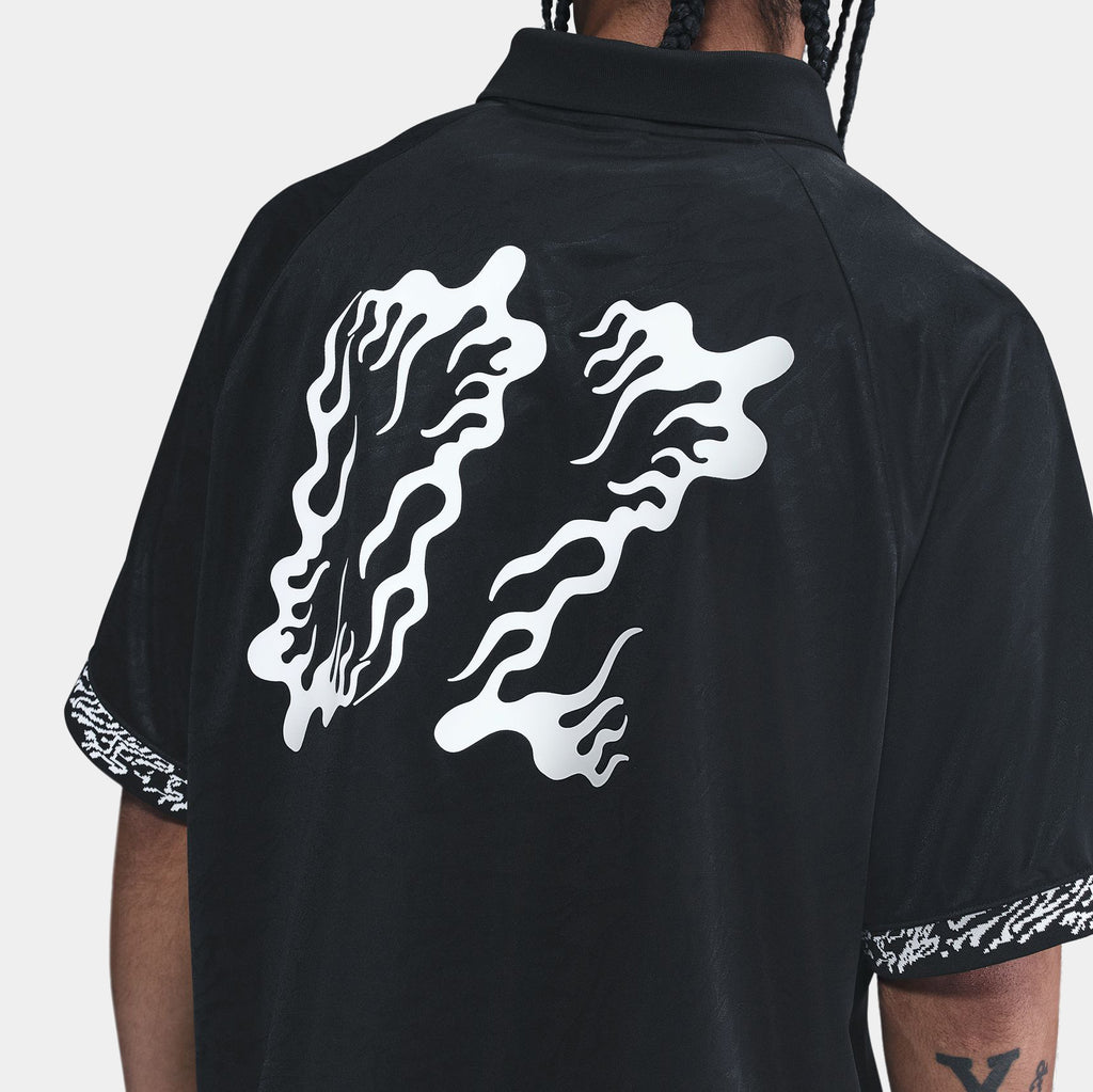 NIKE SB DRI-FIT JACQUARD JERSEY - BLACK HJ2965-010 - PLA Skateboarding