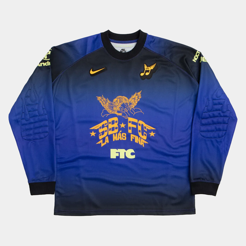 NIKE SB FC LONG SLEEVE JERSEY - DARK CONCORD