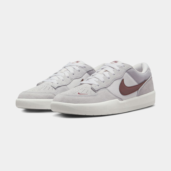 NIKE SB FORCE 58 - PLATINUM TINT/DARK TEAM RED