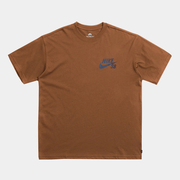 NIKE SB ICON TEE - LIGHT BRITISH TAN