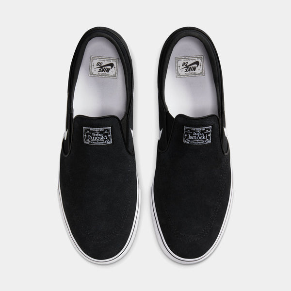 NIKE SB JANOSKI+ SLIP - BLACK/WHITE