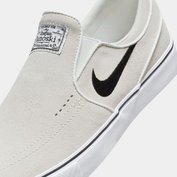 NIKE SB JANOSKI+ SLIP - SUMMIT WHITE/BLACK