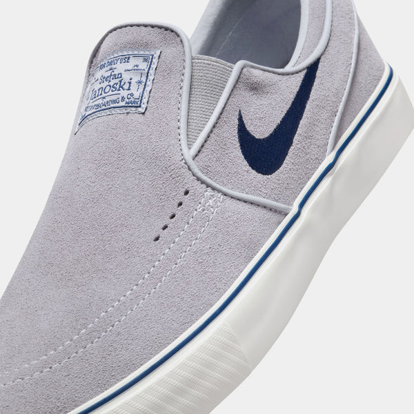 NIKE SB JANOSKI+ SLIP - WOLF GREY/NAVY