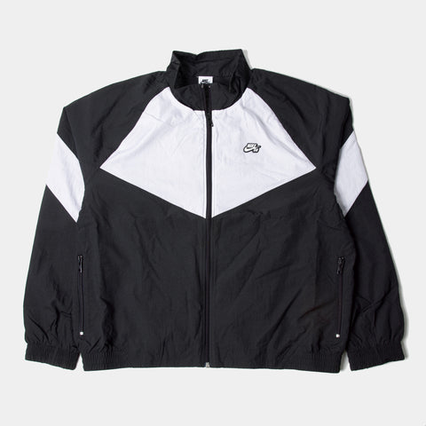 NIKE SB PAVAN SKATE JACKET - BLACK/WHITE