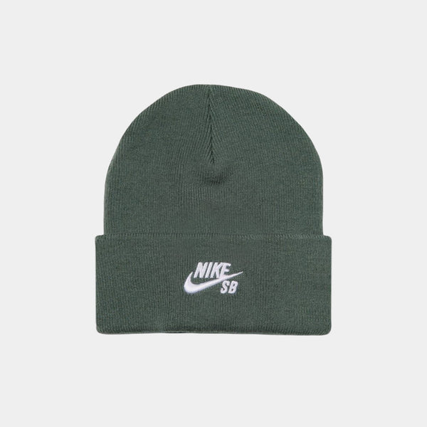 NIKE SB PEAK BEANIE - CAMO GREEN