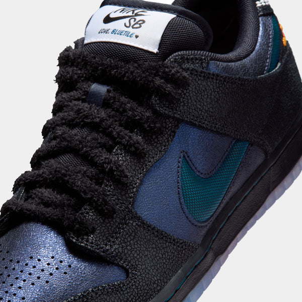 NIKE SB X BLUETILE DUNK LOW - BLACK/MARINA