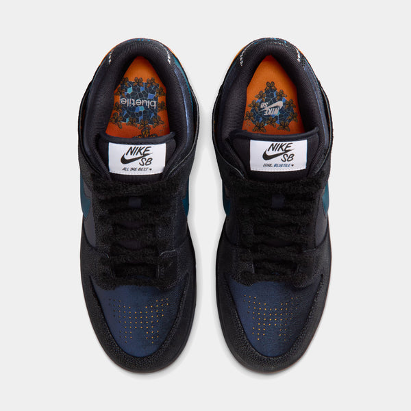 NIKE SB X BLUETILE DUNK LOW - BLACK/MARINA