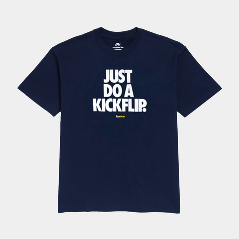 NIKE SB X KOSTON MAX90 SKATE TEE - MIDNIGHT NAVY