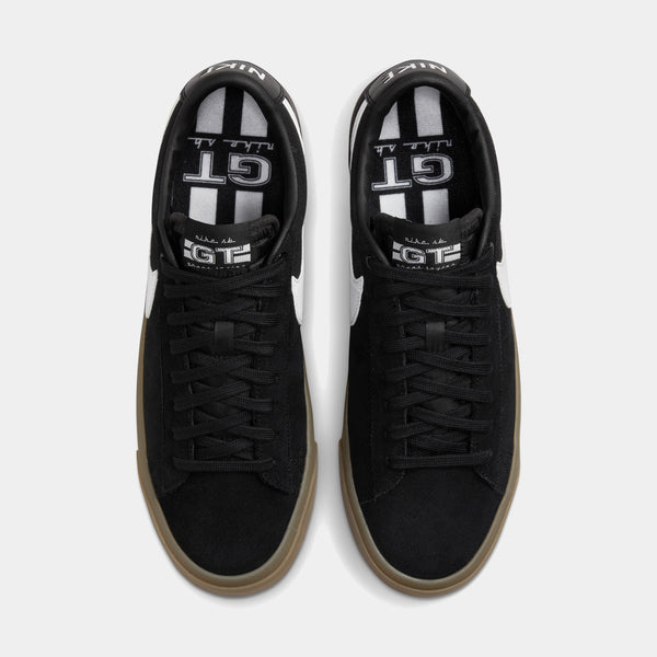 NIKE SB ZOOM BLAZER LOW PRO GT - BLACK/WHITE-GUM