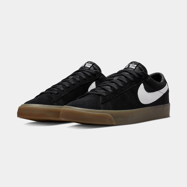 NIKE SB ZOOM BLAZER LOW PRO GT - BLACK/WHITE-GUM