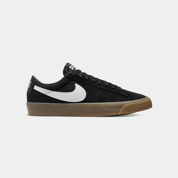 NIKE SB ZOOM BLAZER LOW PRO GT - BLACK/WHITE-GUM