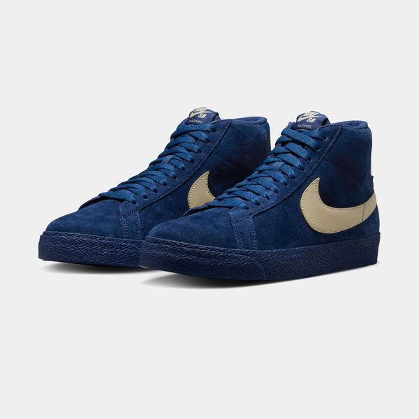 NIKE SB ZOOM BLAZER MID - COASTAL BLUE/PALE YELLOW
