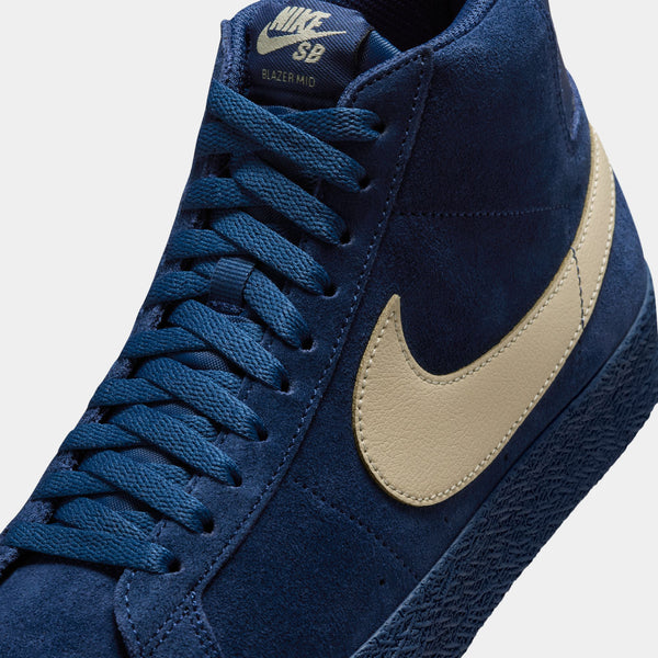 NIKE SB ZOOM BLAZER MID - COASTAL BLUE/PALE YELLOW