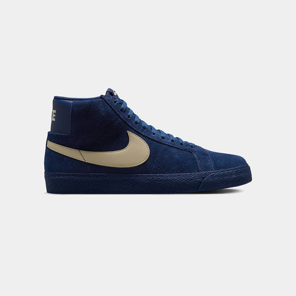 NIKE SB ZOOM BLAZER MID - COASTAL BLUE/PALE YELLOW