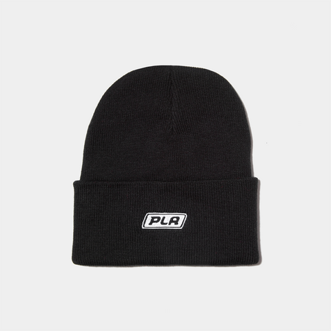 PLA CLASSIC LOGO BEANIE - BLACK