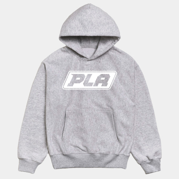 PLA CLASSIC LOGO HOODIE - GREY HEATHER