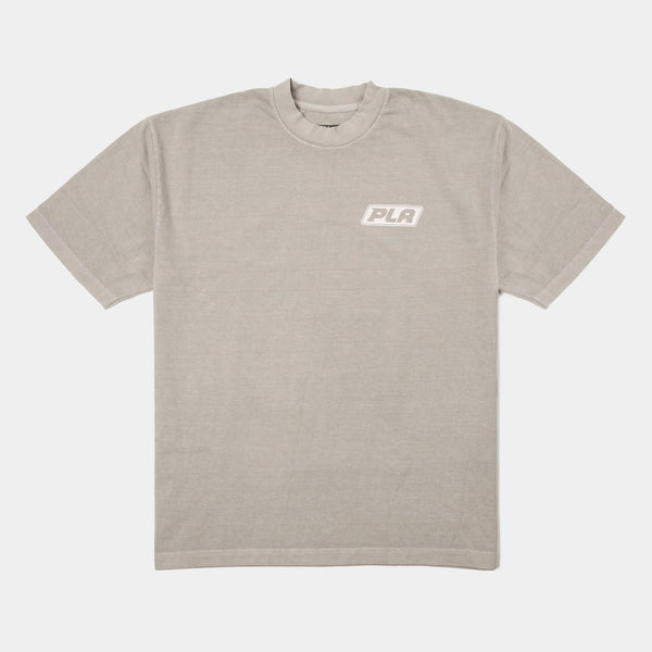 PLA CLASSIC LOGO TEE - DARK SILVER