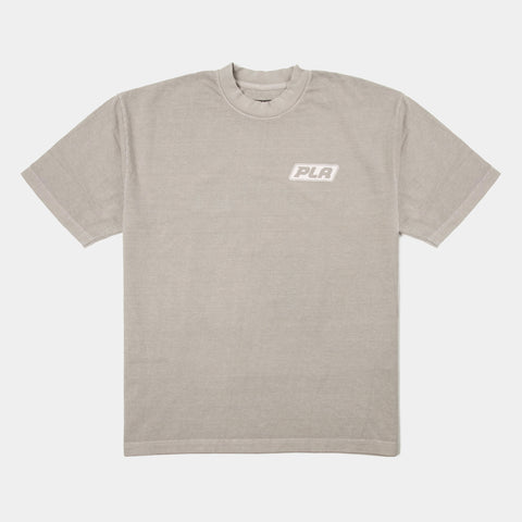 PLA CLASSIC LOGO TEE - DARK SILVER