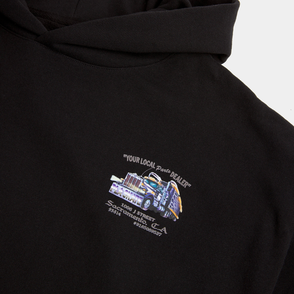 PLA PARTS DEALER HOODIE - BLACK