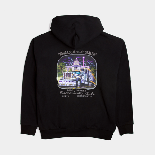 PLA PARTS DEALER HOODIE - BLACK