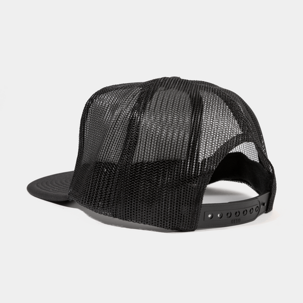 PLA PARTS DEALER TRUCKER HAT - BLACK