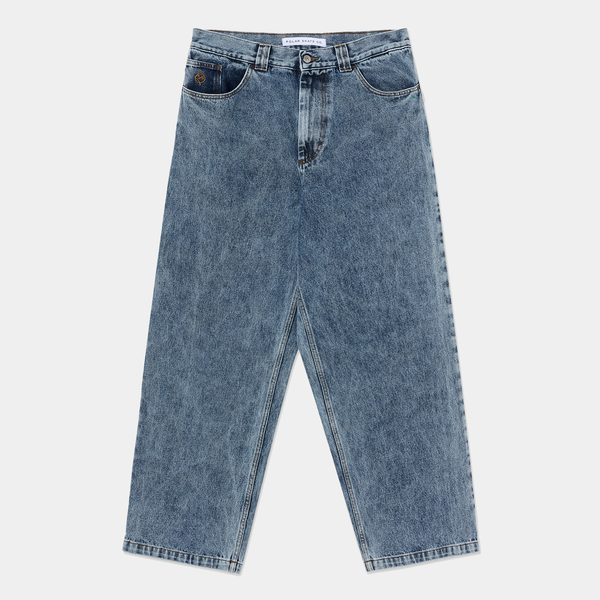 POLAR BIG BOY PANTS - HEAVY WASHED BLUE