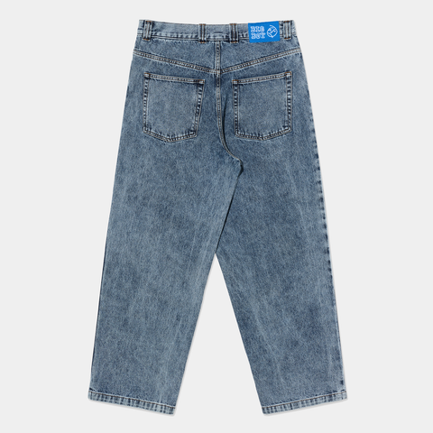 POLAR BIG BOY PANTS - HEAVY WASHED BLUE