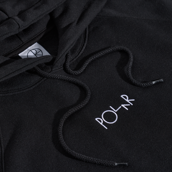 POLAR DEFAULT HOODIE - BLACK