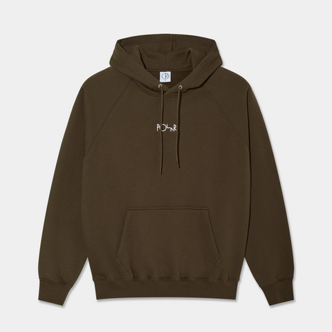 POLAR DEFAULT HOODIE - BROWN