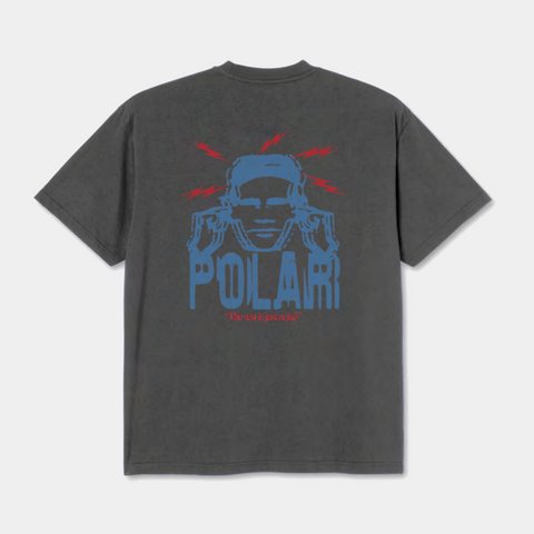 POLAR NOISE TEE - GRAPHITE